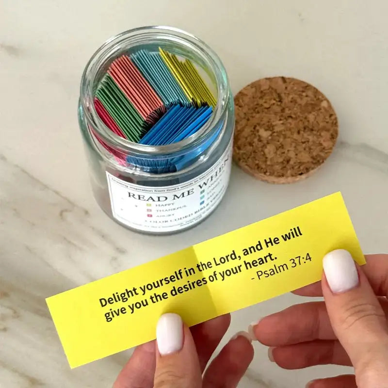 Hope in a Jar          "90 Days of Handcrafted Bible Verses"